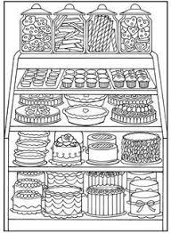 Bakery Coloring Pages Food Coloring Pages Coloring Pages Coloring Books