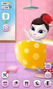 This is not a live person, and the incredible app for android! My Talking Angela For Android Download Apk