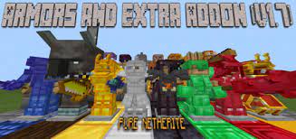 These armors vary according to the material with which they are made. Armors And Extra Minecraft Pe Addon