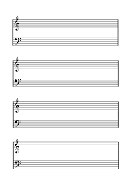 Klaviertastatur zum ausdrucken pdf : Notenpapier Klavier Musik Fur Kinder