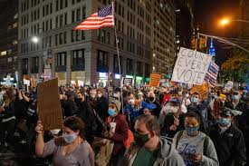 Count Every Vote Large Postelection Protests Seen In Several U S Cities Maine Public