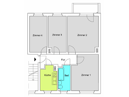 Der optimierte grundriss ist entsprechend der wohnungsgrößen beispielhaft möbliert, sodass die größe der räume sowie die unterschiedlichen bereiche und deren nutzbarkeit in der gesamten wohnung deutlich werden. Wohnungen Der Genossenschaft Wbg Treptow Nord Eg