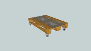Pallets tv table low board from euro euro neu. Euro Pallet Coffee Table 3d Warehouse