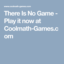 There Is No Game