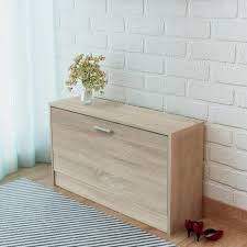 Schuhschrank sitzbank schuhbank massiv eiche rustikal. Schuhbank Eiche 80x24x45 Cm