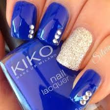Espero que te gusten mucho todas las tendencias en. 62 Ideas De Unas En Azul Manicura De Unas Unas Azules Manicura