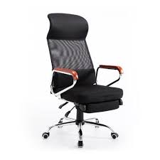 Homcom Mesh High Back Reclining Office Chair With Foot Rest Black Reclining Office Chair Office Chair Elegant Chair