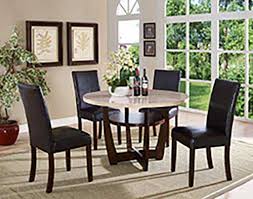 Rent Standard Dining Room Sets Black Upholstered Dining Chairs Marble Top Dining Table