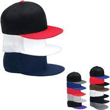 Flexfit Flat Bill Cap Flat Bill Cap Custom Flat Bill Hats Cap