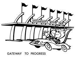 2020 state fair coloring book quantity. Pants Or No Pants 50 Years Of Minnesota State Fair Mascots Mpr News