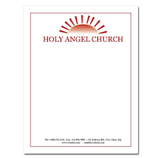 Download exceptional church letterhead templates and church letterhead designs include customizable layouts, professional artwork and logo designs. Church Letterhead Modern Church Letterhead Designsnprint