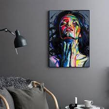 Download modern bedroom stock photos. Mutu Painting No Frame African Wall Art Single Paintings For Living Room Wall Canvas Modern Horse High Quality Poster And Prints Jongolo