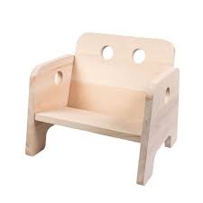 Chaise Ludique En Bois Massif Naturel Petit Banc En Bois Meuble Bois Brut Bureau Bois
