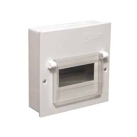 EM6PL - Tủ điện âm tường 6 đường, kim loại 1