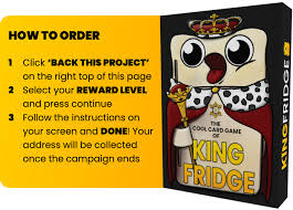 Try to empty your hand first! King Fridge The Cool Card Game Indiegogo