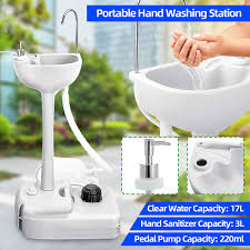 washing table portable washing station