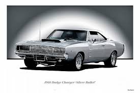 Image result for Silver 1968 Charger