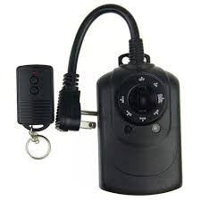 Defiant 15 Amp Plug In Dial Light Sensing Timer With Remote Tm 016 A The Home Depot