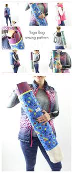 Click to enlargeadd seam allowances to each pattern piece before you cut your fabric. Yoga Bag Sewing Pattern Sew Modern Bags