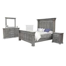 Urban Roads Alexandria 4 Piece Queen Bedroom Set In Brazilian Ash Nfm Bedroom Sets Queen King Bedroom Sets Bedroom Set