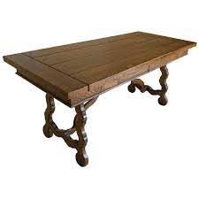 Maybe you would like to learn more about one of these? Antique Oak Trestle Style Desk Table For Sale At 1stdibs