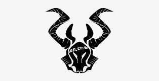 It's a great spot for the tattoo as well as it affords some creativity when it comes to the waves. Tribal Black Zodiac Aries Tattoo Design Aries Tattoo Design Png Free Transparent Png Download Pngkey