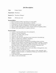 Warehouse Job Description Resume Awesome Executive Warehouse Executive Job Description Warehouse Warehouse Jobs Job Description Resume Writing Services