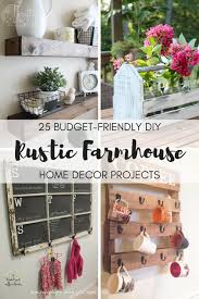 We have rounded up these brilliant diy country / rustic home decor ideas to build & decorate your porch. 25 Budget Friendly Farmhouse Diy Home Decor Projects That Are On Trend A Hundred Affections