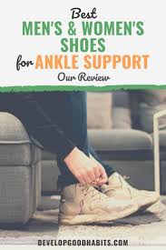 9 Best Men S Women S Shoes For Ankle Support 2020 Review In 2020 Ankle Support Support Shoes Best Walking Shoes