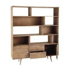 Bibliotheque Vintage En Manguier Massif L 162 Cm Vintage Bookcase Bookcase Solid Mango Wood