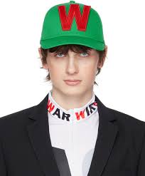 Otherworldly Baseball Cap in Black Walter Van Beirendonck
