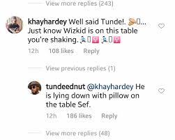 And there's nothing no one can tell him, that'd change his mind. E News Tunde Ednut Shades Wizkid Hails Rihanna Over Ikorodu Kid Dancers Ijebuloaded