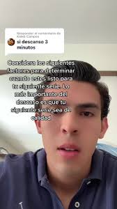 Factores clave para un descanso efectivo en el gym