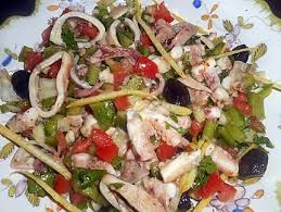 Salade De Poulpe A La Mediterraneenne Recette En 2020 Salade De Poulpe Recettes De Cuisine Salade