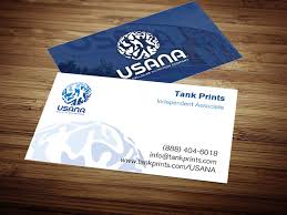 The thought of simply writing a donation check, instead of asking friends and family for donations and selling fundraiser cards to raise money, brings tears to his eyes. Usana Business Cards Tank Prints
