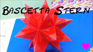 Das falten schult die feinmotorik der kinder und ergibt schöne weihnachtsgeschenke. Sterne Basteln Aus Papier Bascetta Stern Origami 3d Weihnachtsstern Falten Tutorial Deutsch Youtube