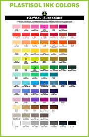 Plastisol Color Mixing Chart Download Clipart On Clipartwiki