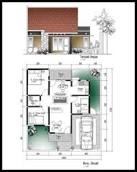 Lantai dasar digunakan sebagai area publik lengkap dengan fasilitas yang diperlukan keluarga seperti kamar mandi dan toilet. 90 Ide Denah Rumah Minimalis Rumah Minimalis Denah Rumah Rumah