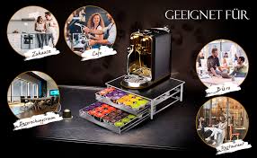 Aug 26, 2020 · 2020年8月26日. Masthome Coffee Capsule Holder For Storing 60 72 Nespresso Coffee Capsules Storage Box Dolce Gusto Drawer For Coffee Capsules With Non Slip Surface Amazon De Home Kitchen