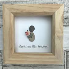 Pebble Art Thank You Gift Thank You Teacher Pebble People Etsy Pebble Art Thank You Teacher Gifts Thank You Gifts