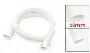 Universal washing machine waste drain hose extension pipe 2m. Spiral Drain Hose Pipe For Washing Machine Length 1 5 Mtr White Size 1 2 Rs 38 Piece Id 22574327762