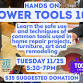 Hands on Introduction to Power Tools! event in Tacoma, WA