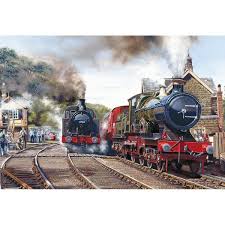 Finder is committed to editorial independence. Gibsons Living Legends Jigsaw Puzzle G3034 Hobbies Train Jigsaw Locomotive Train