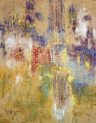 Not That Button Oil And Cold Wax On Panel With Pan Pastels 16 X 20 X 1 5 By John Skrabalak Wax Painting Painting Abstract