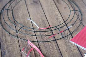 Thank goodness for your instructions! How To Make Deco Mesh Wreaths Step By Step Intructions
