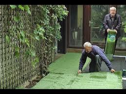 Gazon synthétique gris leroy merlin. Comment Poser Une Pelouse Artificielle Sur Une Terrasse Youtube