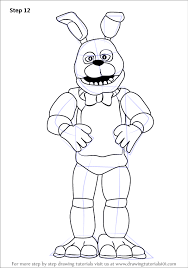 4 antisepticeye drawing fnaf for free download on ayoqq cliparts. Learn How To Draw Bonnie Five Nights At Freddy S Step By Step Drawing Tutorials