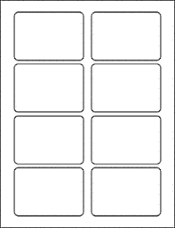 Staples 8 tab template download : 3 375 In X 2 3125 In Rectangle Label Label For Clamshells Soap Box Labels