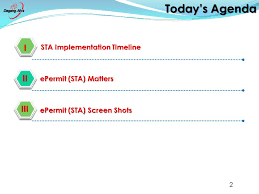 Read or download epermit dagang net for free dagang net at loginal.co. By Dagang Net Technologies Sdn Bhd Sta Implementation Timeline I Epermit Sta Matters Ii Iii Today S Agenda 2 Epermit Sta Screen Shots Ppt Download
