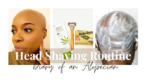 Full SHAVE and COLOR footage|This ain't no Big Chop, I'm bald now| Leidis  Life